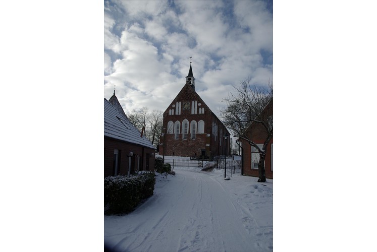 Kirche Grimersum im Winter
