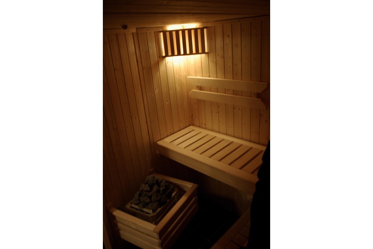 Sauna im Bad Erdgeschoss